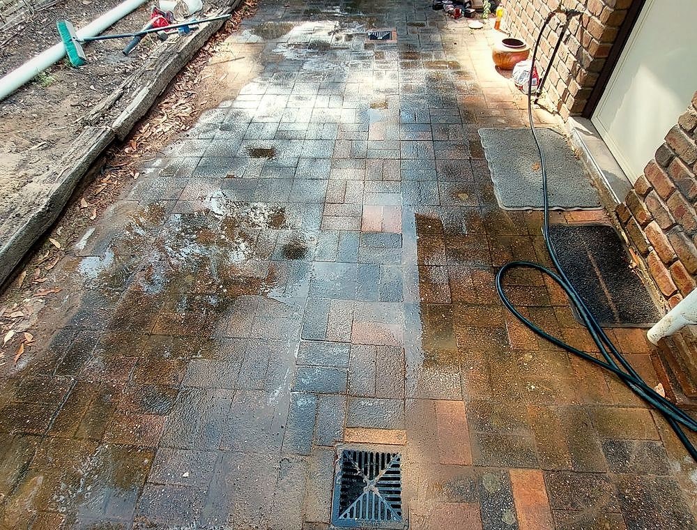 Blocked drain cleared by BPG Brown's in the Barossa