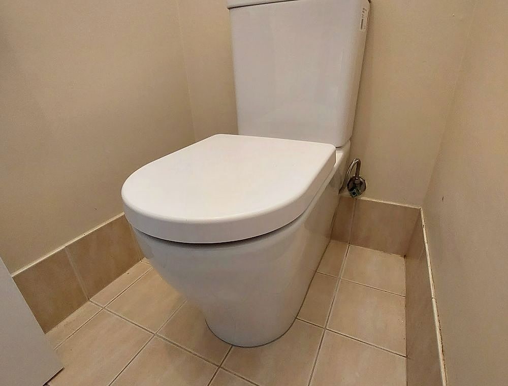 Toilet supplied and installed by BPG Brown's Plumbing and Gas
